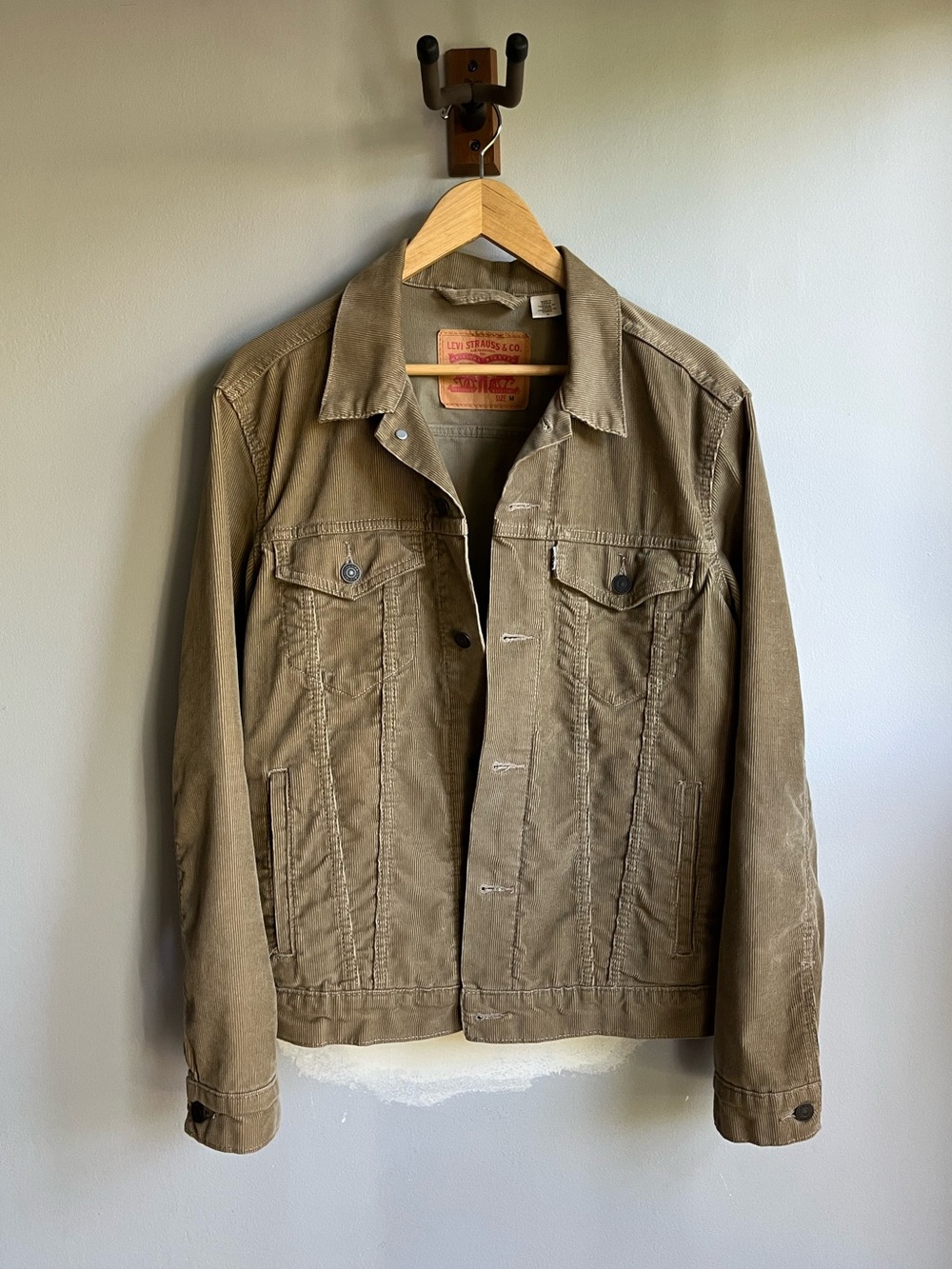 Levi's Brown Canvas Trucker Jacket
